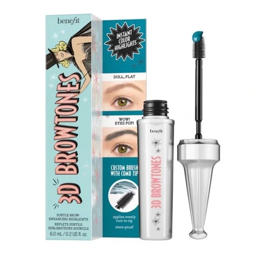 ⭐️HOST PICK⭐ Benefit Cosmetics: 3D Browtones Brow Highlights - Deep Teal